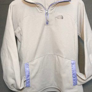 Northface lilac/light purple fleece pullover